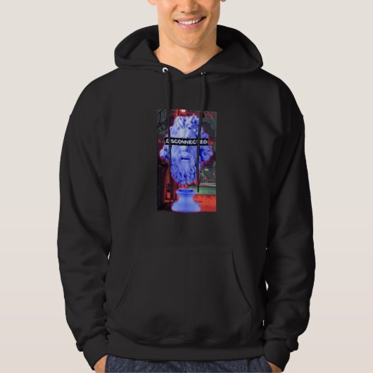 Getrennte Streetwear Grunge Bekleidung Ästhetisch Hoodie (Vorderseite)