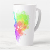 Getrenntes Herz Milchtasse (Rechte Ecke)