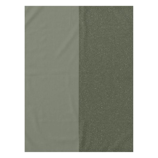 Getrenntes Moosgrünes Tablett Tischdecke (Vorderseite)