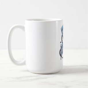 Getrenntes Y2K-Klapphandy Trennungsmelancholie Vin Kaffeetasse