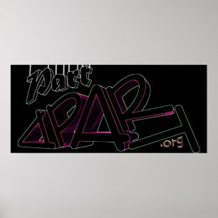 getrenntplakat des enormen Teils Poster