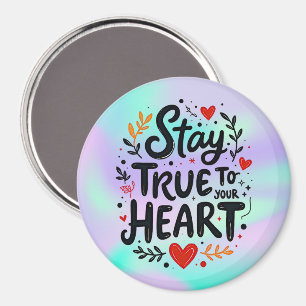Getreu Ihrem Herzen bleibe Magnet