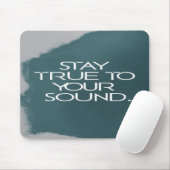 Getreu Ihrem Sound bleibe Mousepad (Mit Mouse)