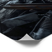 Getriebe Wolf Gipfel Poster (Ecke)