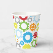 Getriebedesign | Nüsse und Bolzen Papier Cup Pappbecher (Links)