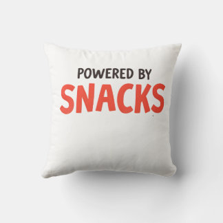 Getrieben von Snacks - Niedliche Cartoon Food Love Kissen