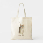 Getriebene Katzen-Tasche Tragetasche (Rückseite)