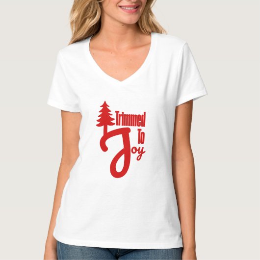 Getrimmt zur Freude T-Shirt (Vorderseite)