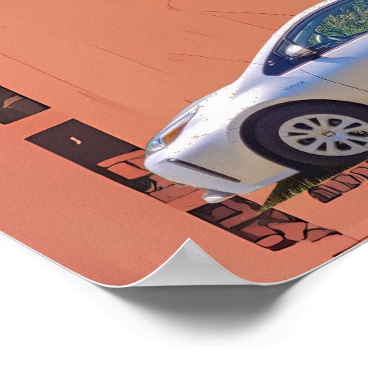 Getrocknet Poster (Ecke)