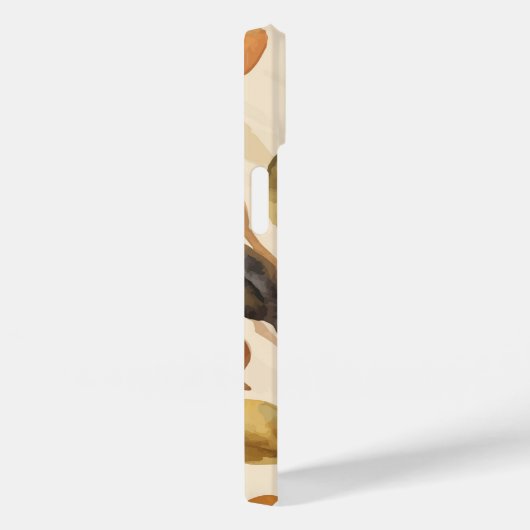 Getrocknete Blätter iPhone Case (Rückseite / Rechts)