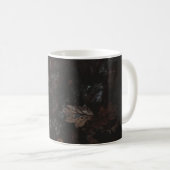 Getrocknete Blätter Kaffeetasse (VorderseiteRechts)