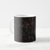 Getrocknete Blätter Kaffeetasse (Vorderseite Links)