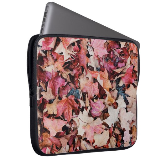 Getrocknete Blätter Laptopschutzhülle (Vorne Rechts)