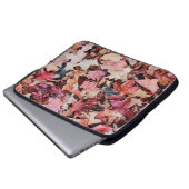 Getrocknete Blätter Laptopschutzhülle (Vorne Knopf)