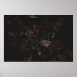 Getrocknete Blätter Poster