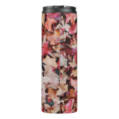 Getrocknete Blätter Thermosbecher (Rückseite)