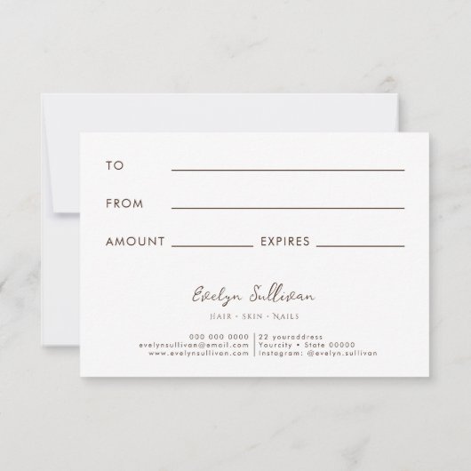 Getrocknete Blume (Rückseite)