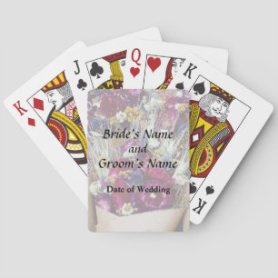 Getrocknete Blume Bouquets Hochzeitsprodukte Spielkarten