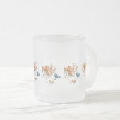 Getrocknete Blume mattierte Tasse (VorderseiteRechts)