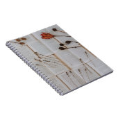 Getrocknete Blume Notizblock (Rechte Seite)