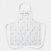 Getrocknete Blume Schönheit berufliche Schürze (Vorderseite)