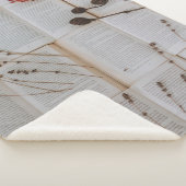 Getrocknete Blume Sherpadecke (3/4)