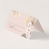 Getrocknete botanische Pampas natürliche botanisch (Vorderseite)