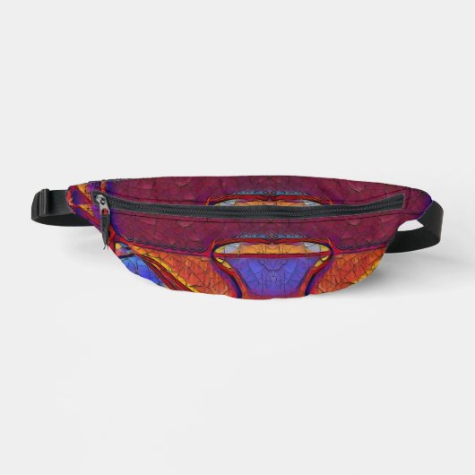 Getrocknete Erde Bauchtasche (Vorderseite)