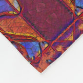 Getrocknete Erde Fleecedecke (Ecke)