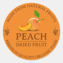 Getrocknete Fruchtaufkleber