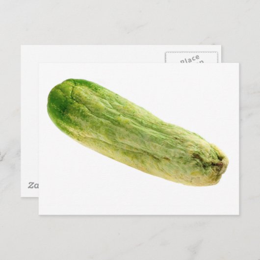 getrocknete Gurke Postkarte (Vorne/Hinten)