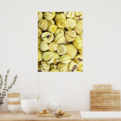 getrocknete Kastanien Poster (Küche)