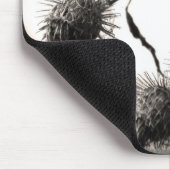 Getrocknete Klette Mousepad (Ecke)