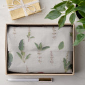 Getrocknete Kräuterglasflasche mit einbrechender T Seidenpapier (Geschenk)