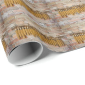 Getrocknete Maiskolben Geschenkpapier (Rolleneckpunkt)