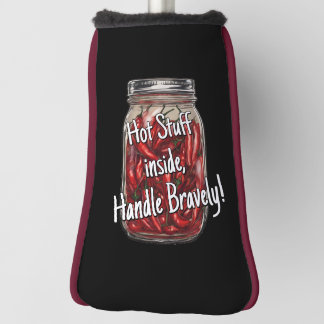 Getrocknete Paprikaschoten Jar Golf Headcover
