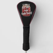 Getrocknete Paprikaschoten Jar Golf Headcover (Vorderseite)