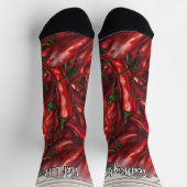 Getrocknete Paprikaschoten Jar Socken (Oben)