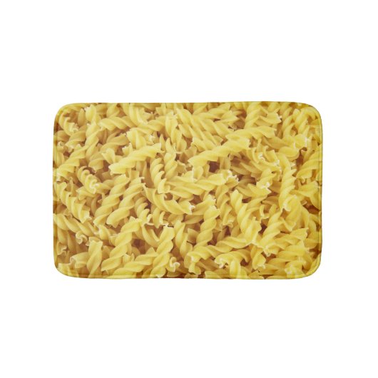 Getrocknete Pasta (italienisches Essen) Badematte (Vorderseite)