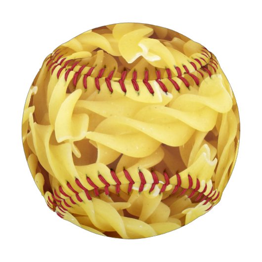 Getrocknete Pasta (italienisches Essen) Baseball (Vorderseite)
