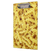 Getrocknete Pasta (italienisches Essen) Klemmbrett (Links)