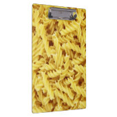 Getrocknete Pasta (italienisches Essen) Klemmbrett (Rechts)