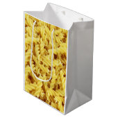 Getrocknete Pasta (italienisches Essen) Mittlere Geschenktüte (Vorderseite Schrägansicht)