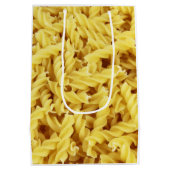 Getrocknete Pasta (italienisches Essen) Mittlere Geschenktüte (Rückseite)