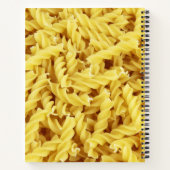 Getrocknete Pasta (italienisches Essen) Notizblock (Rückseite)