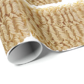 Getrocknete Ramennudeln Geschenkpapier (Rolleneckpunkt)