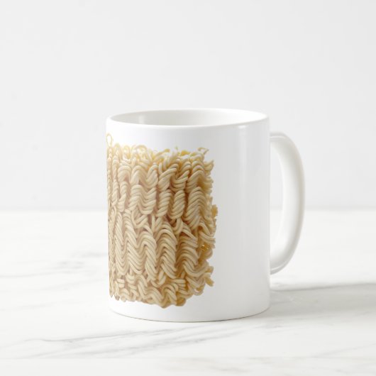 Getrocknete Ramennudeln Kaffeetasse (VorderseiteRechts)