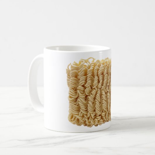 Getrocknete Ramennudeln Kaffeetasse (Vorderseite Links)