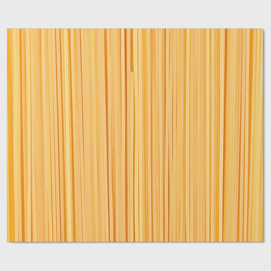 Getrocknete Spaghetti-Teigwaren Geschenkpapier (Flach)