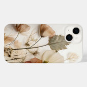 Getrocknete wilde Blumen gepresst Case-Mate iPhone Hülle (Rückseite (Horizontal))
